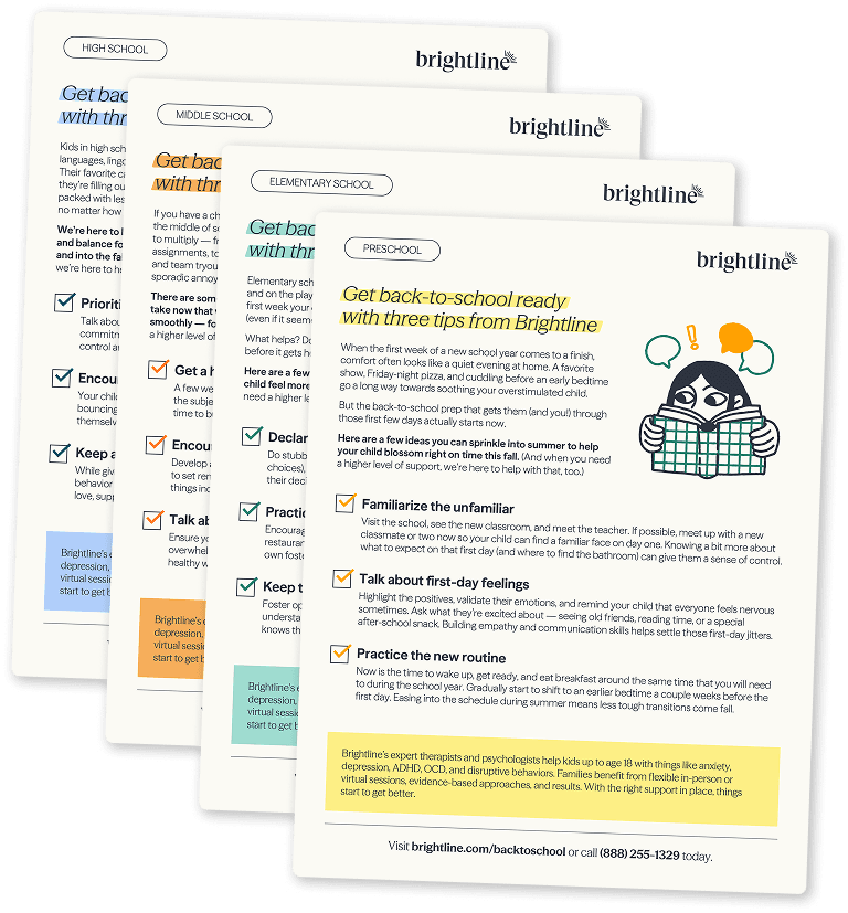 back to school checklists