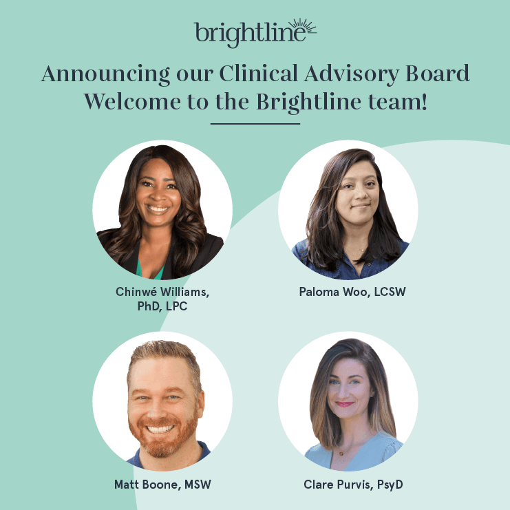 Brightline clinical advisory board