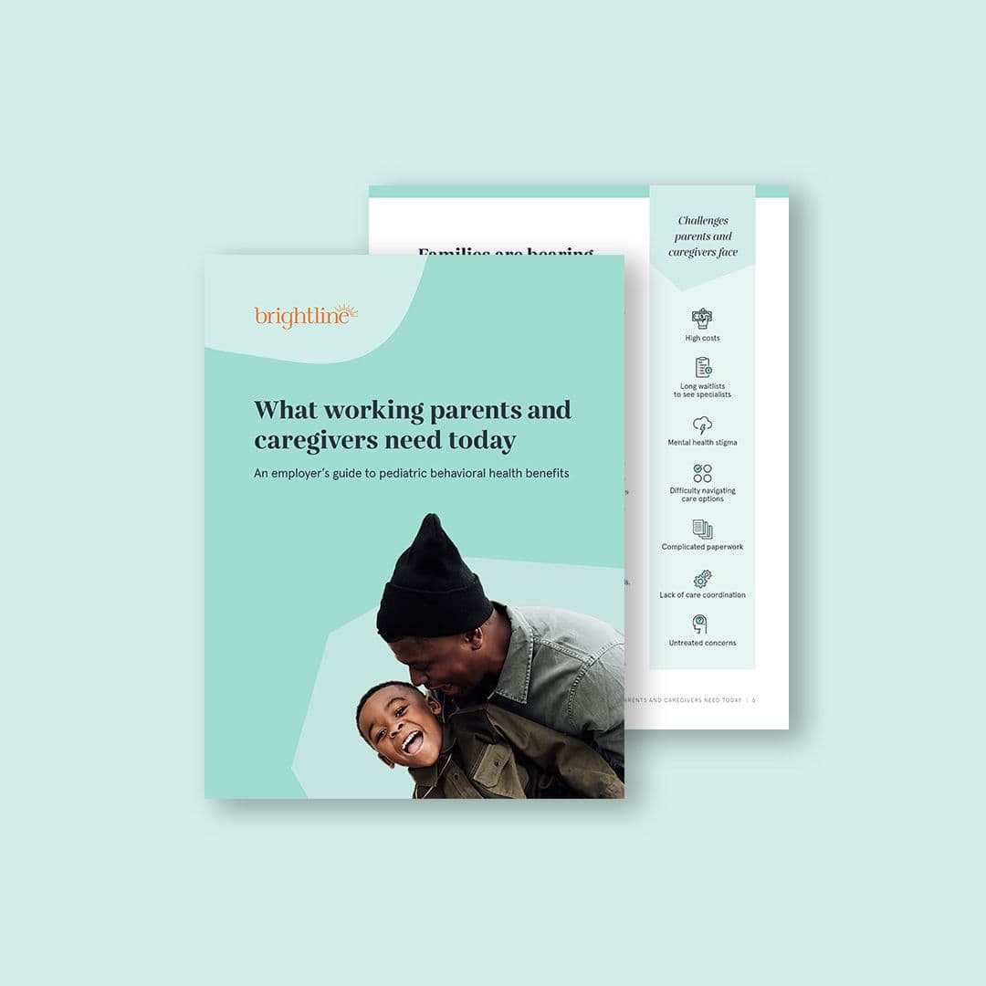 An employer's guide to pediatric behavioral health benefits