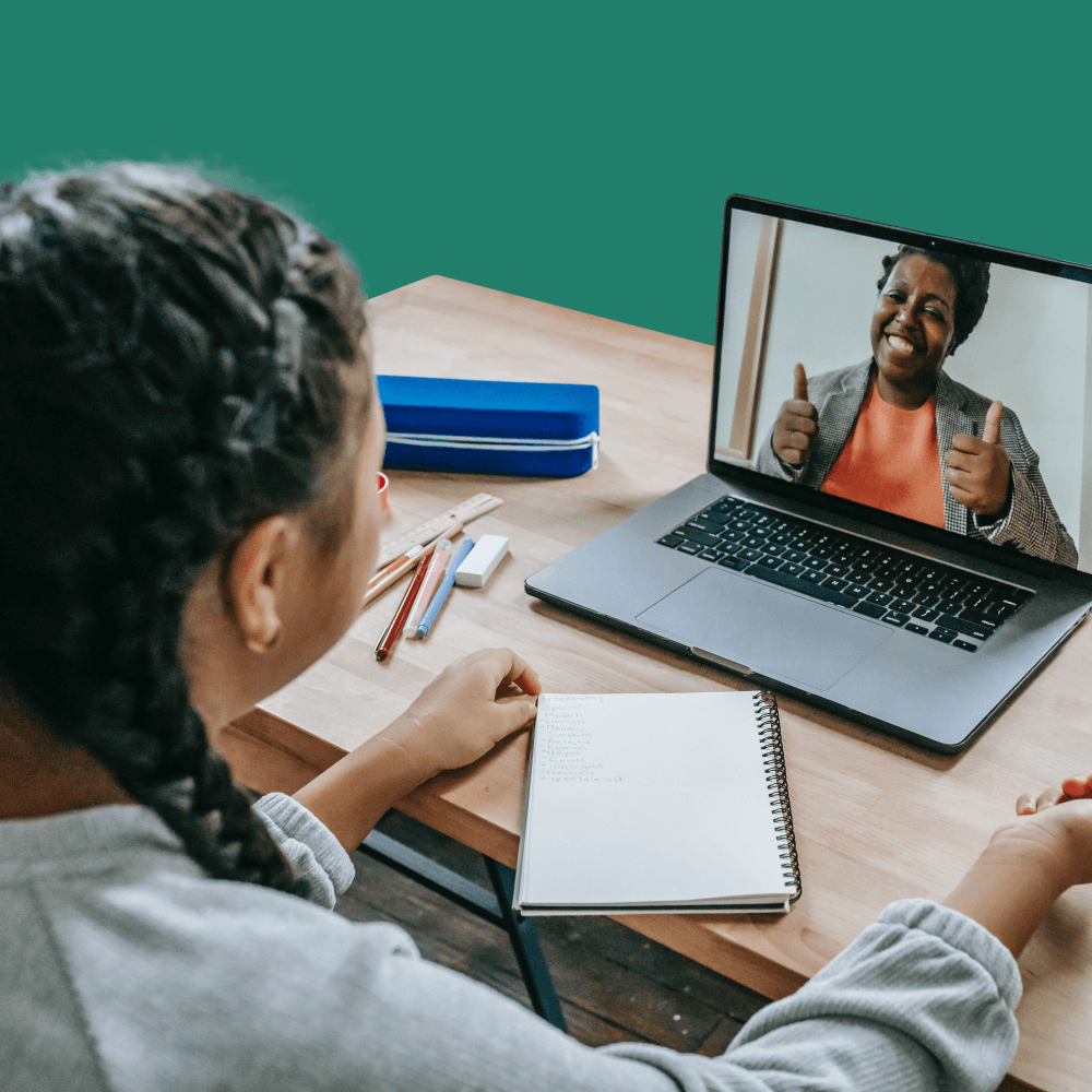 Online therapy or coaching session